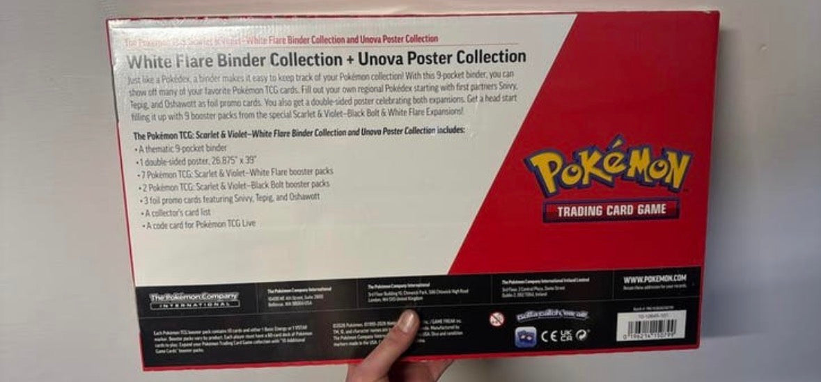 Pokemon sam’s club special black and white collection